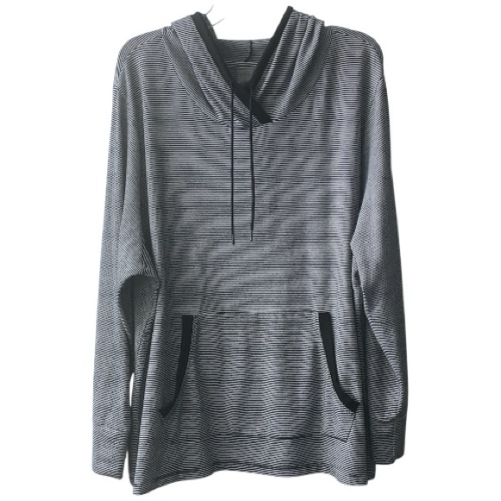 St. John's Bay Striped Women's Hoodie